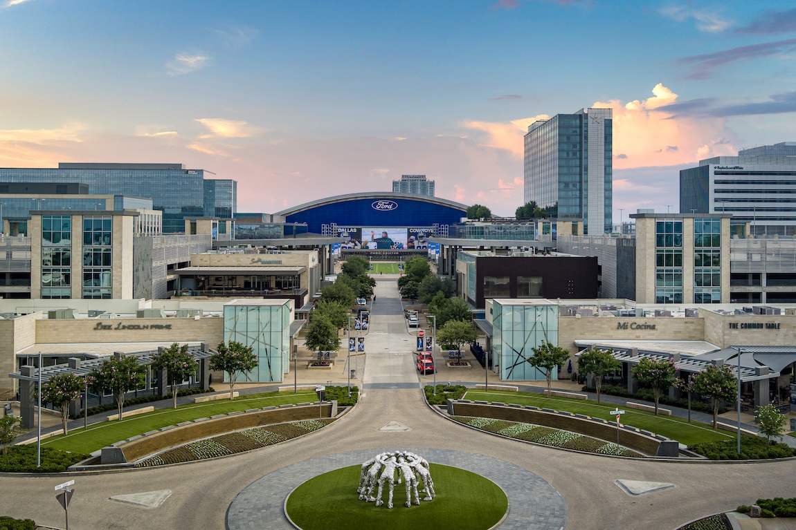 view of the cowboys facility in Texas