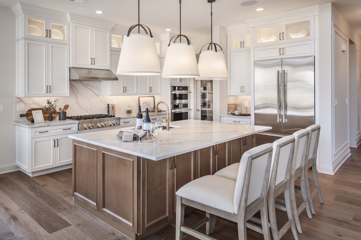 modern kitchen design from Regency at Cranbury