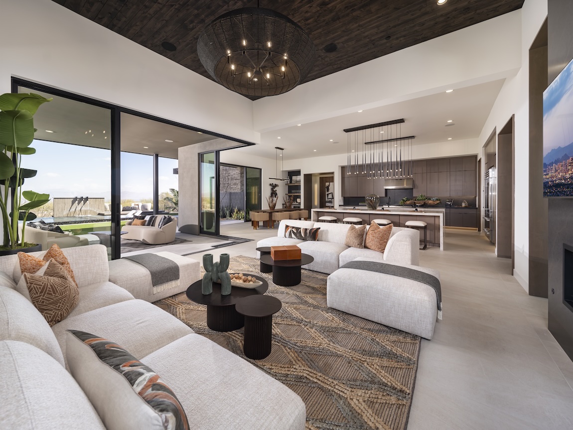 Luxe contemporary interior design in Scottsdale, AZ